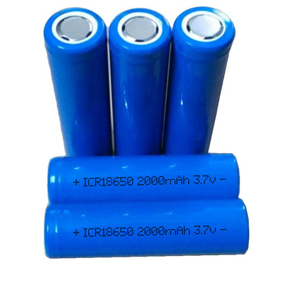 厂家供应全新A品足容量18650锂电池 2000mah电子产品专用电池