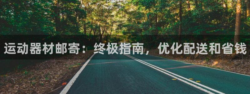 意昂3五金厂：运动器材邮寄：终极指南，优化配送和省钱
