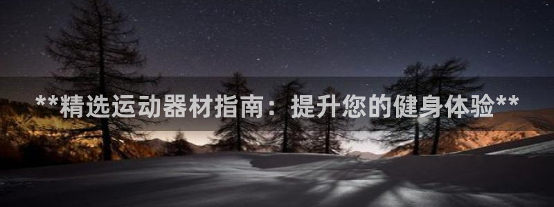 德国意昂3集团：**精选运动器材指南：提升您的健身体