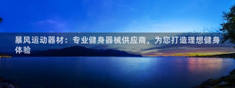 意昂体育3平台：暴风运动器材：专业健身器械供应商，为