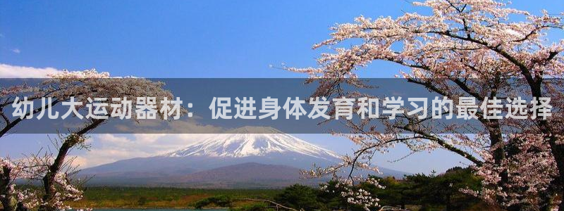 意昂体育3联系电话：幼儿大运动器材：促进身体发育和学