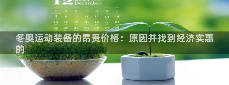 意昂体育3招商电话是多少：冬奥运动装备的昂贵价格：原