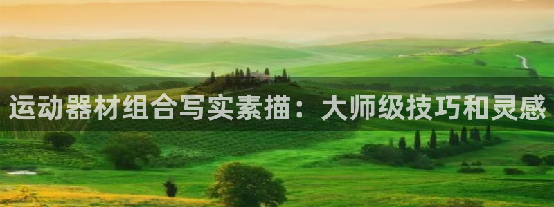 意昂3集团官网首页网址：运动器材组合写实素描：大师级技巧和灵