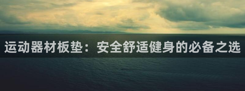 意昂3集团E.ON：运动器材板垫：安全舒适健身的必备