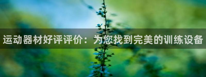 意昂体育3招商电话：运动器材好评评价：为您找到完美的